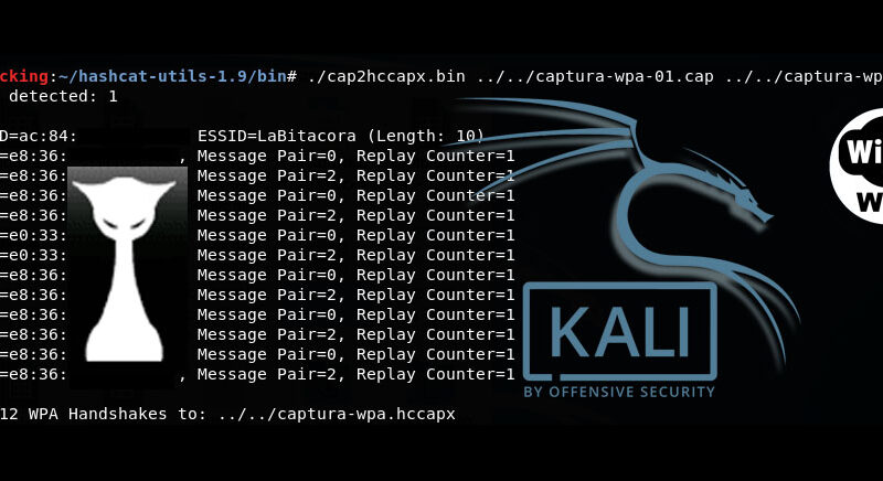 Crackear contraseñas WPA utilizando hashcat